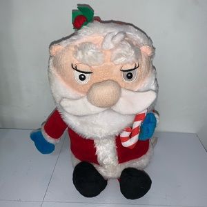 2014 Gemmy Holiday Animated Santa Sings "Respect" Shakes Moves Eyebrows Video